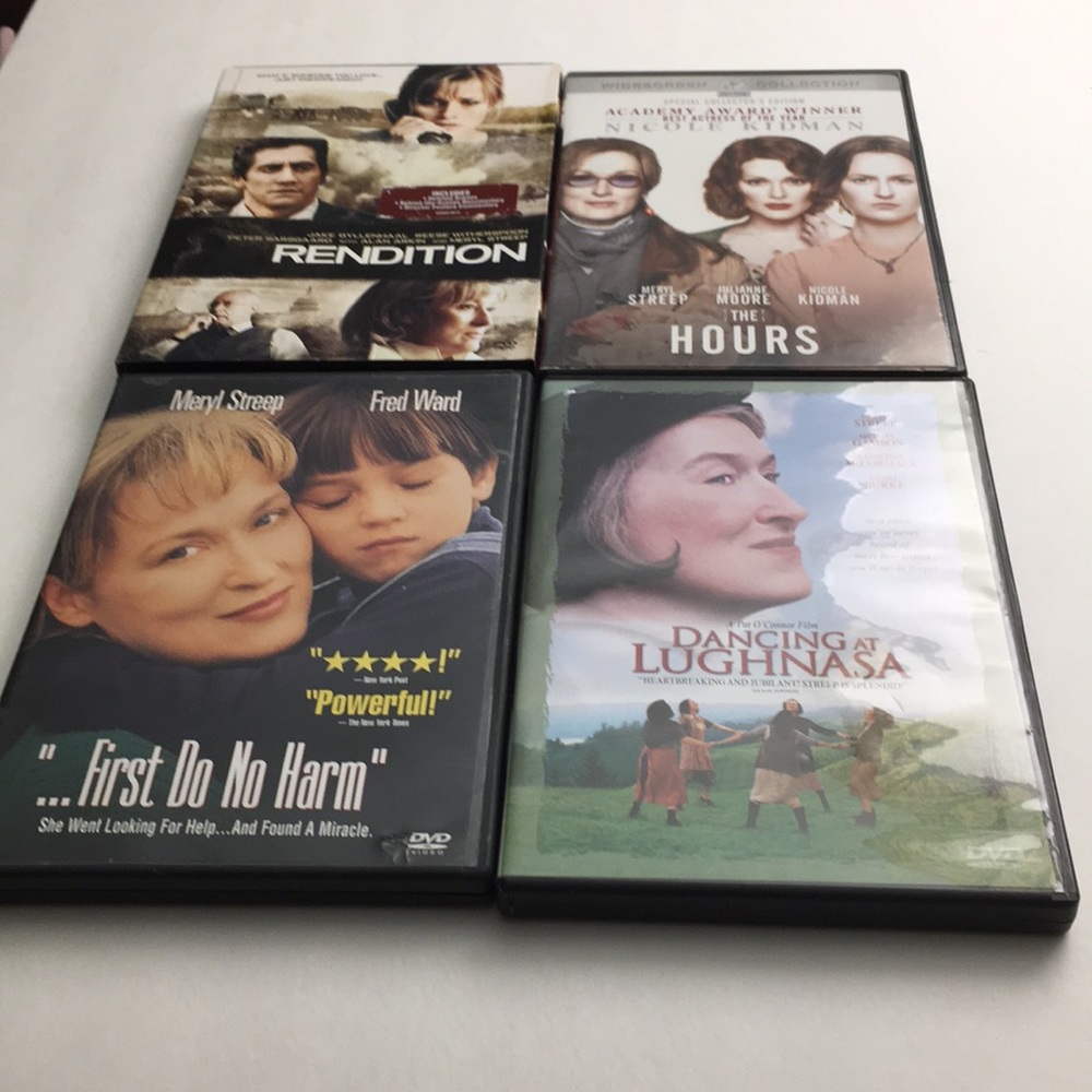 Meryl Streep DVD Movie Bundle